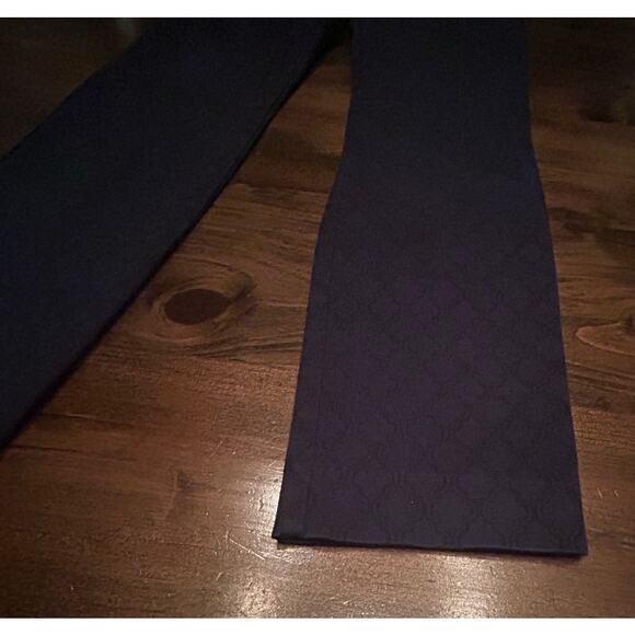 Lilly Pulitzer Kelly Textured Cotton Pants Midnight Navy Gold Button Womens Sz 4 - Picture 4 of 7